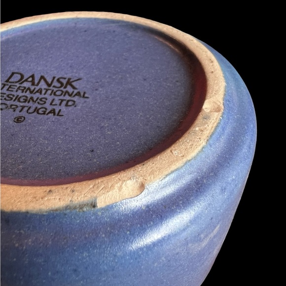 Vintage Dansk International Designs Ltd Portugal Mesa Sky Blue Ramekin - Picture 4 of 4
